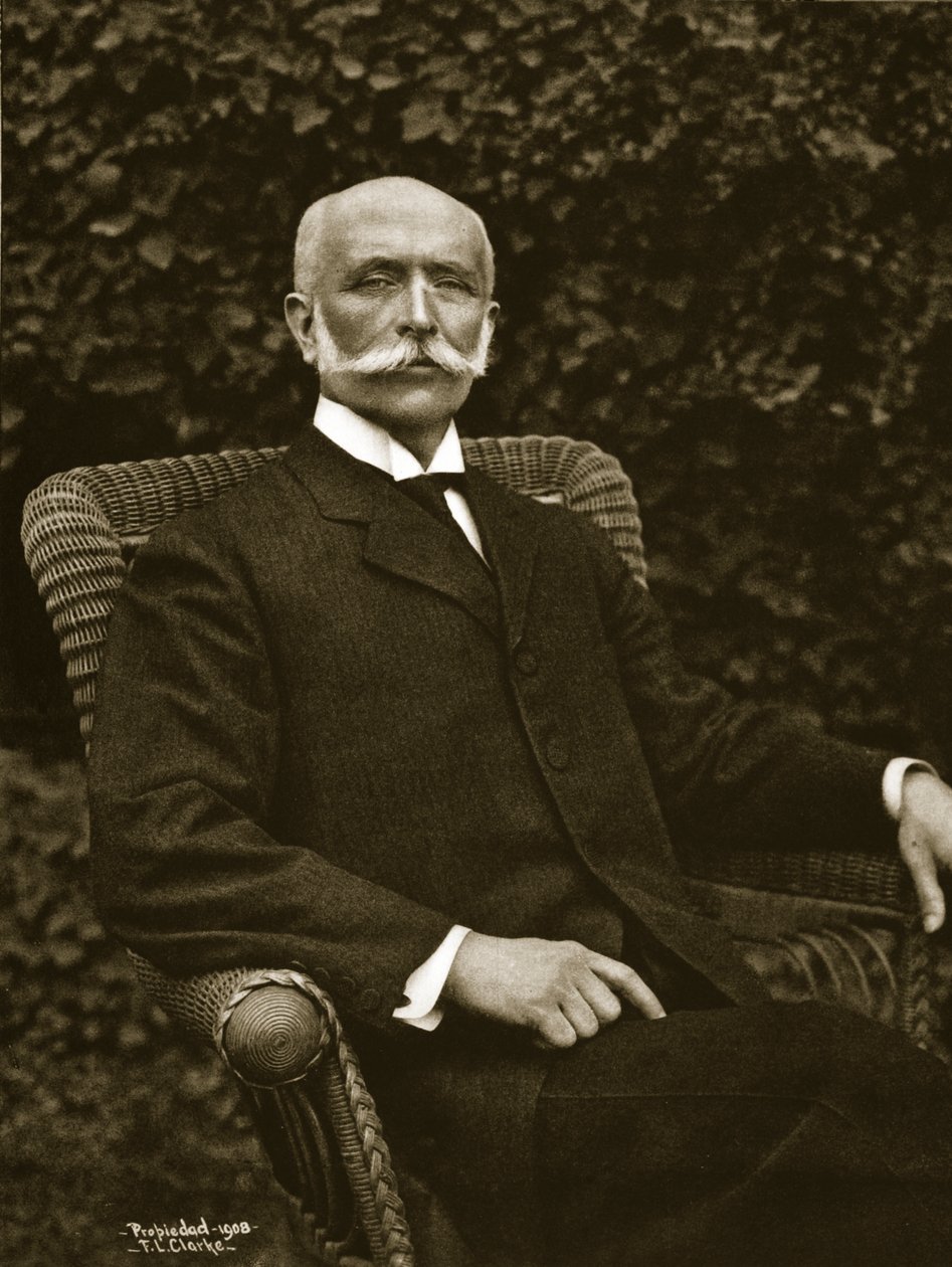 Don Jose Yves Limantour, 1908 (bw-foto) af F. L. Clarke