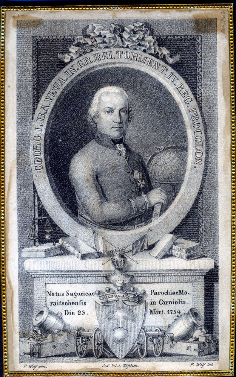 Portræt af Yuri Vega af F. Wolf