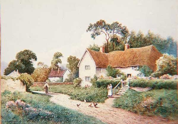 En landsbybane af F.H. Tyndale
