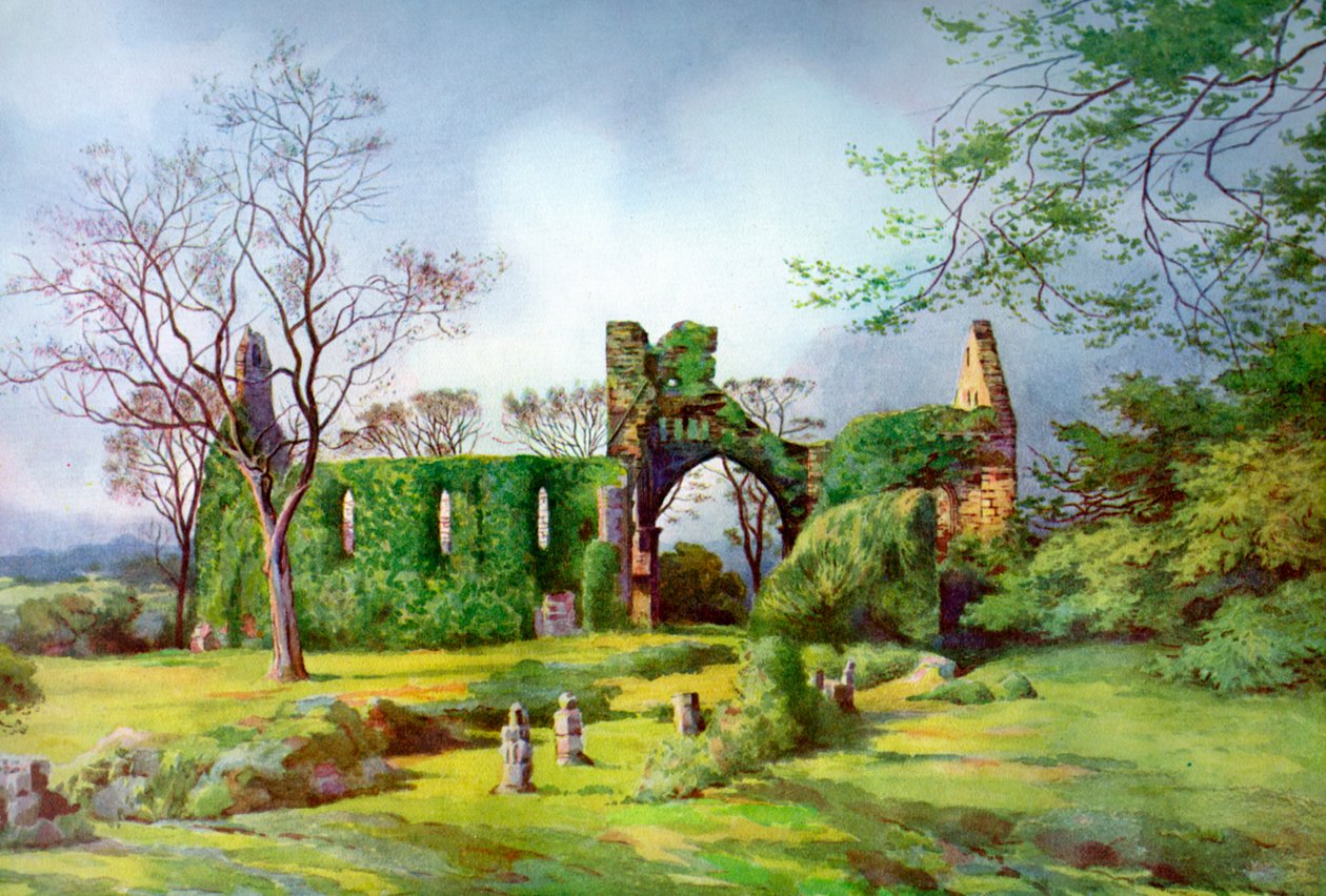 Grey Abbey, County Down, Nordirland, 1924-1926. af F. C. Varley