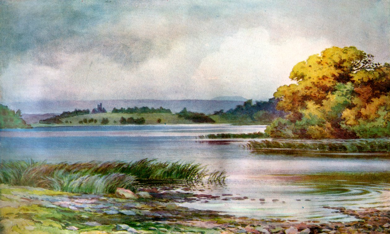 Lough Erne, County Fermanagh, Nordirland, 1924-1926. af F. C. Varley