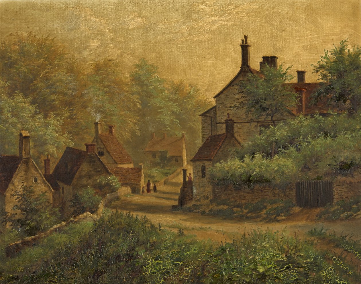 Slad, Gloucestershire, 1894 af F. E. Robertson