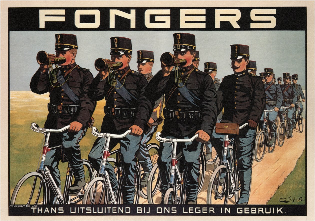 Fongers Cycles, 1915 af F. G. Schlette