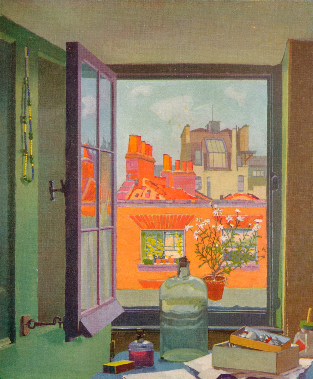 Et vindue i Warren Street, c1922 af F. Gregory Brown