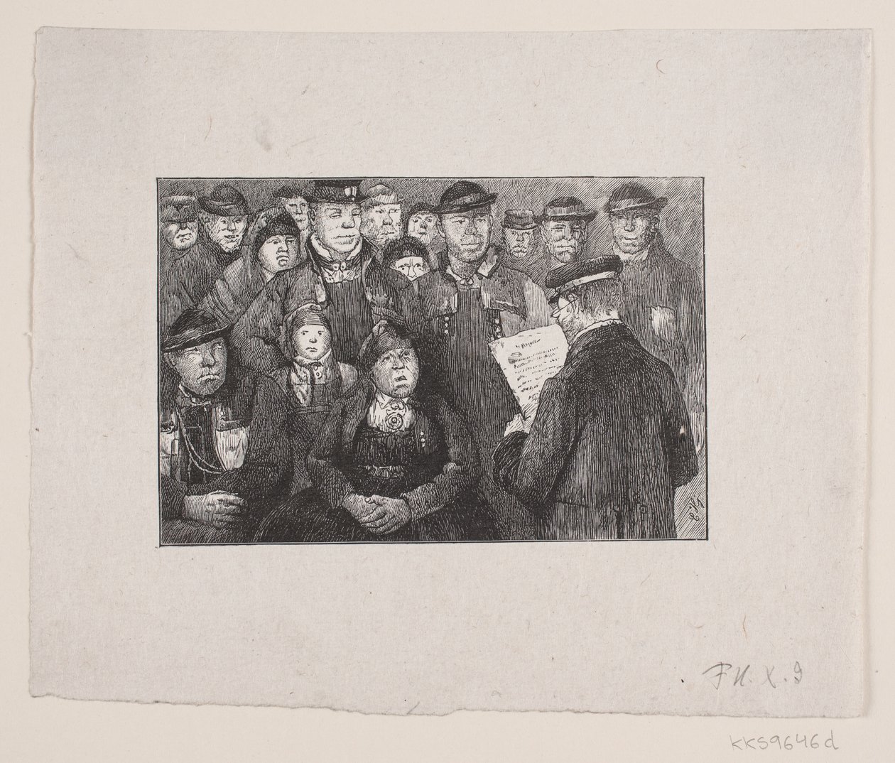 Illustration til ”Askeladden og de gode hjælpere” af F. Hendriksen