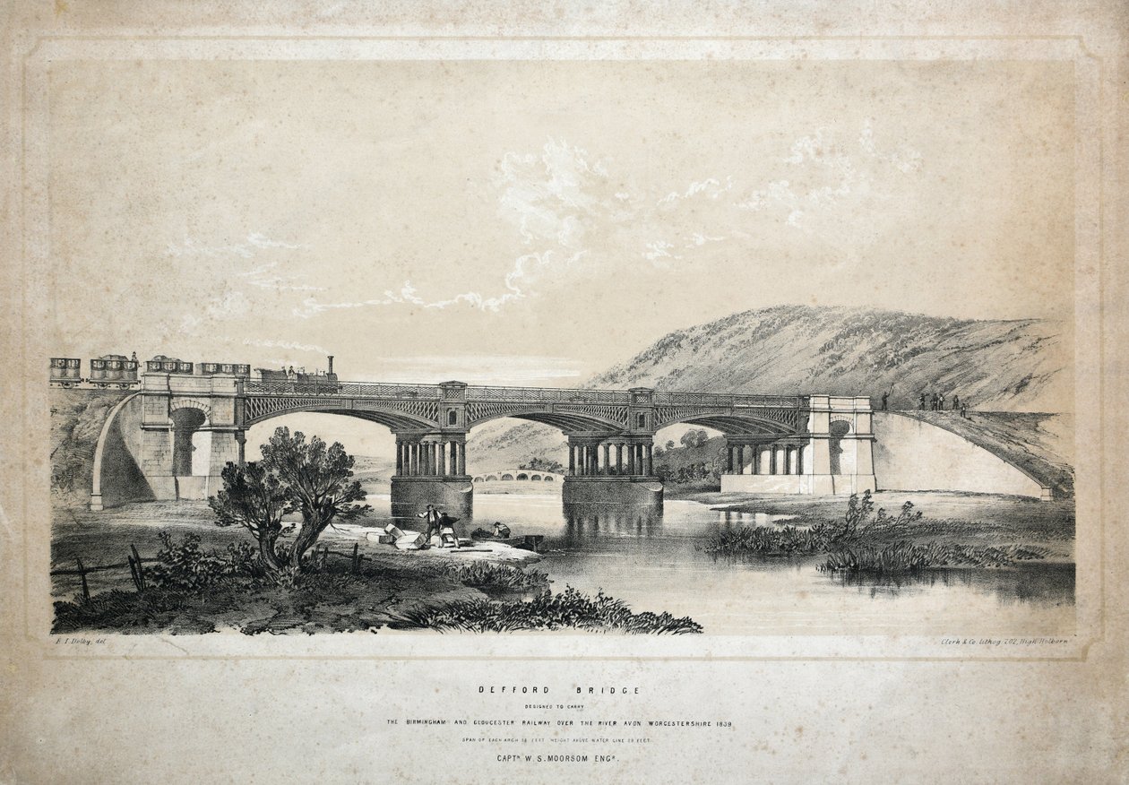 Defford Bridge af F. I. Dolby