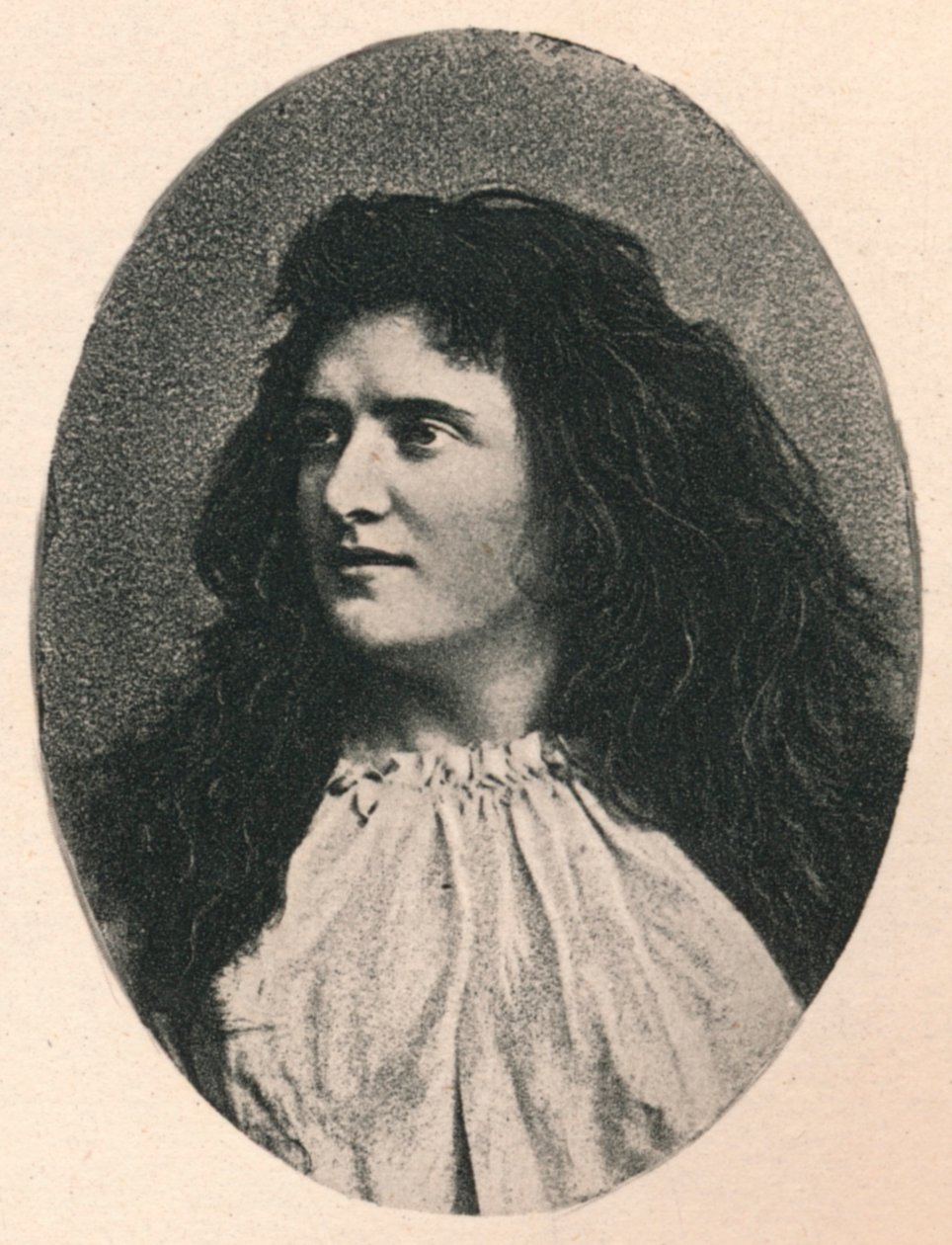 Fanny Moody, c1890, 1895 af F. Jenkins Heliog