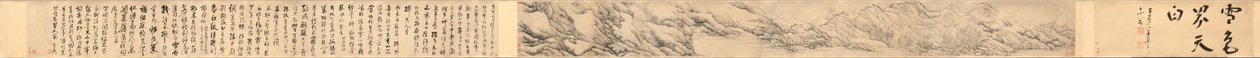 Sne farver verden hvid, 1690. af Fa Ruozhen