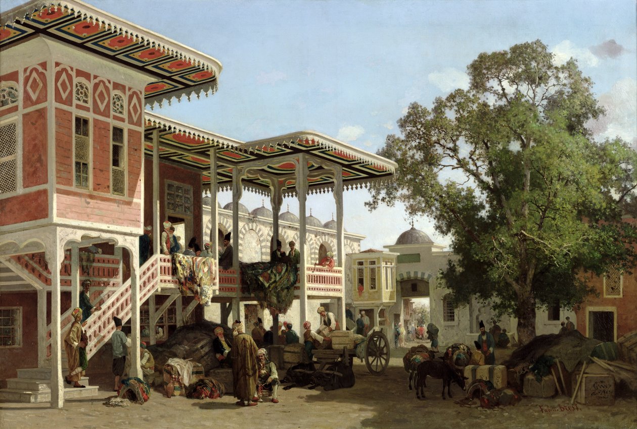 En Caravanserai i Trebizond af Fabius Brest