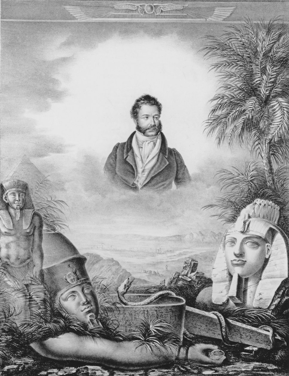 Portræt af Giovanni Battista Belzoni (1778-1823) af Fabroni