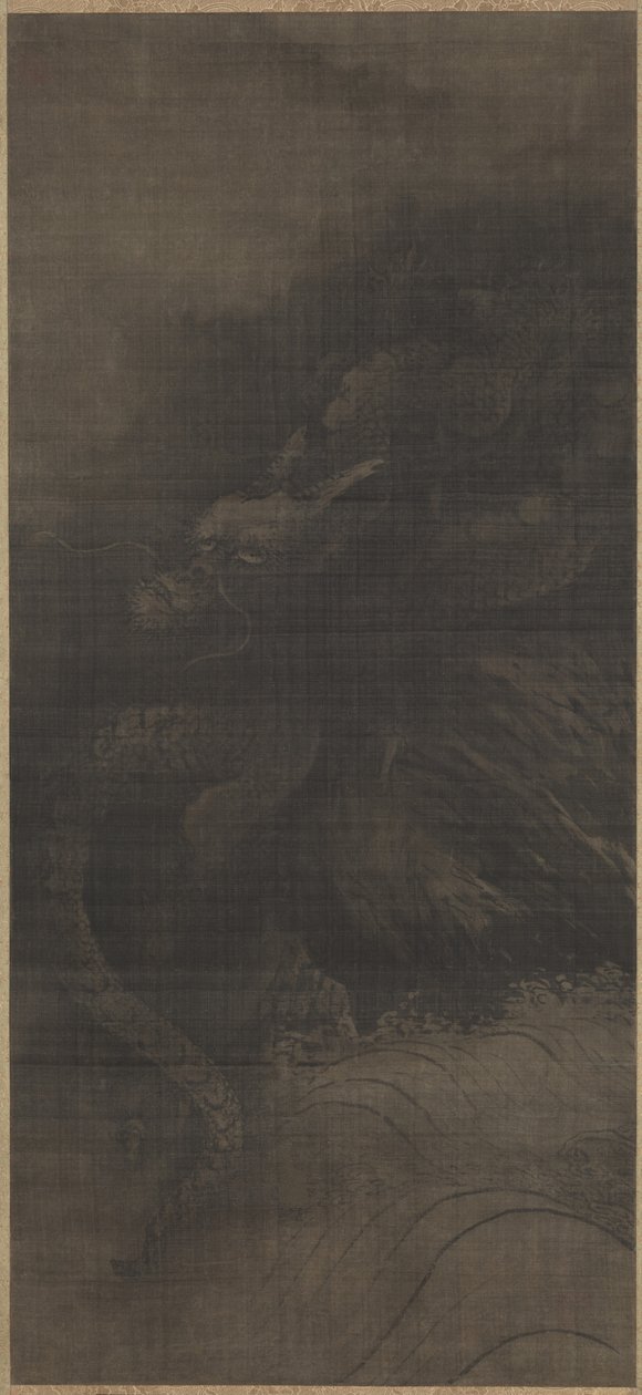 Drage, Tiger, ca. 1250-1279. af Fachang Muqi