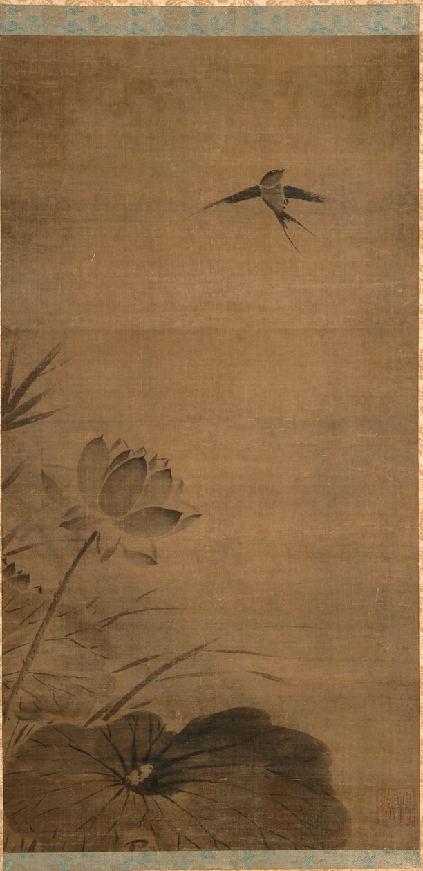Svale og Lotus, midten af 1200-tallet. af Fachang Muqi
