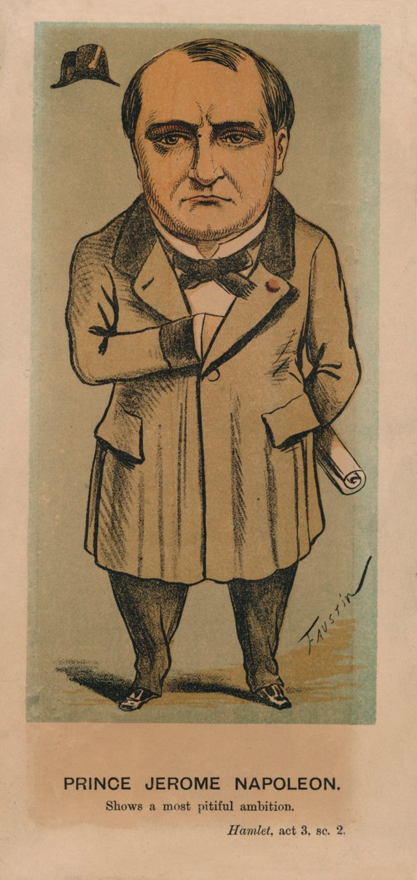 Prins Jerome Napoleon, 1874. af Faustin