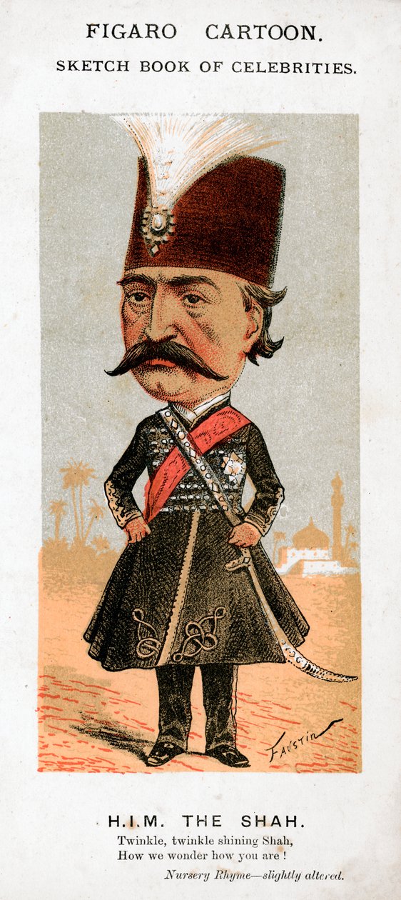 Shahen af Persien, 1800-tallet. af Faustin