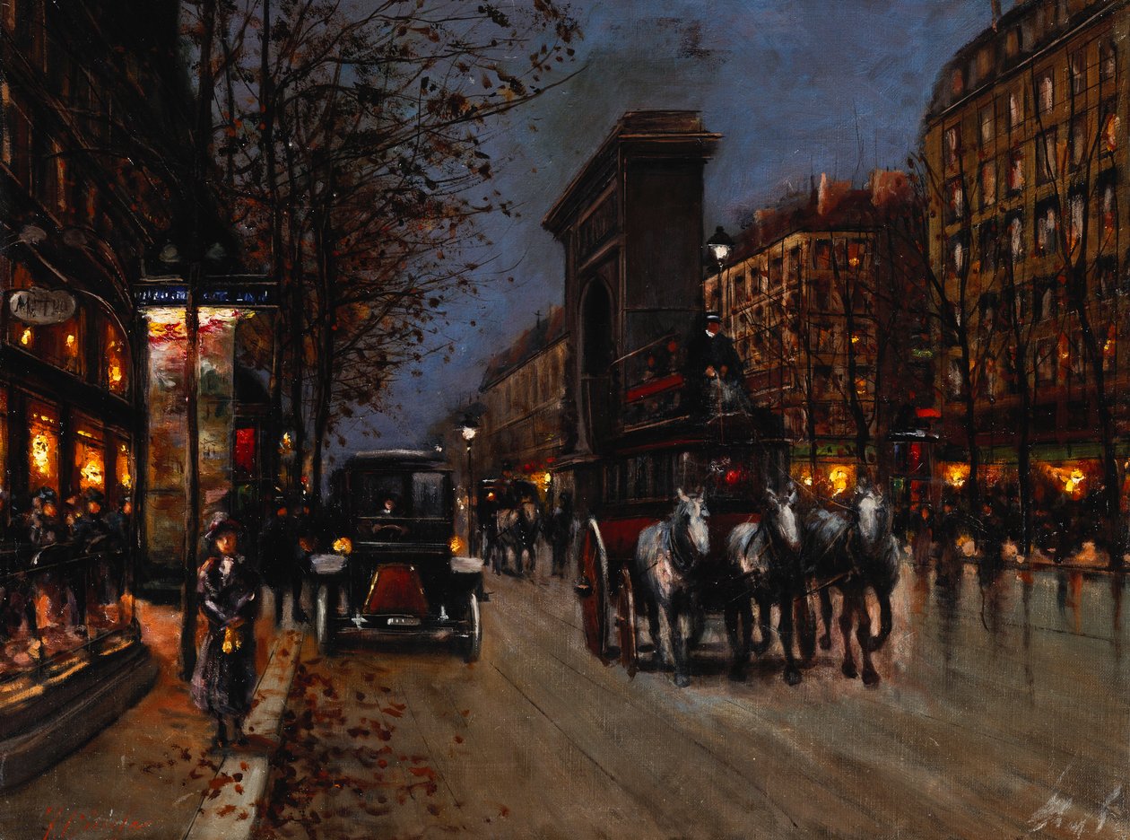 Boulevard St. Denis, Paris af Fausto Giusto