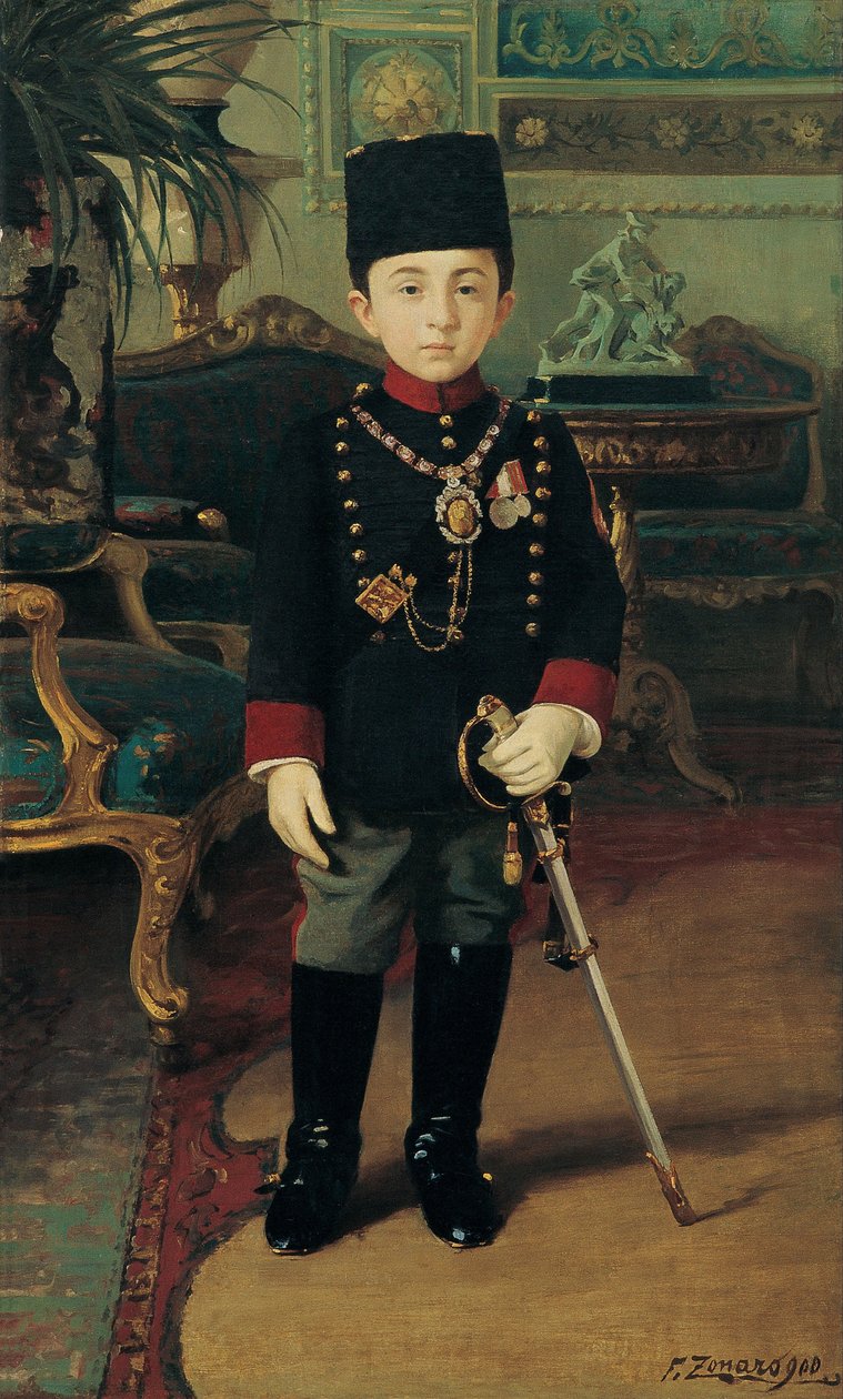 Prins Abdurrahim Hayri Efendi af Fausto Zonaro