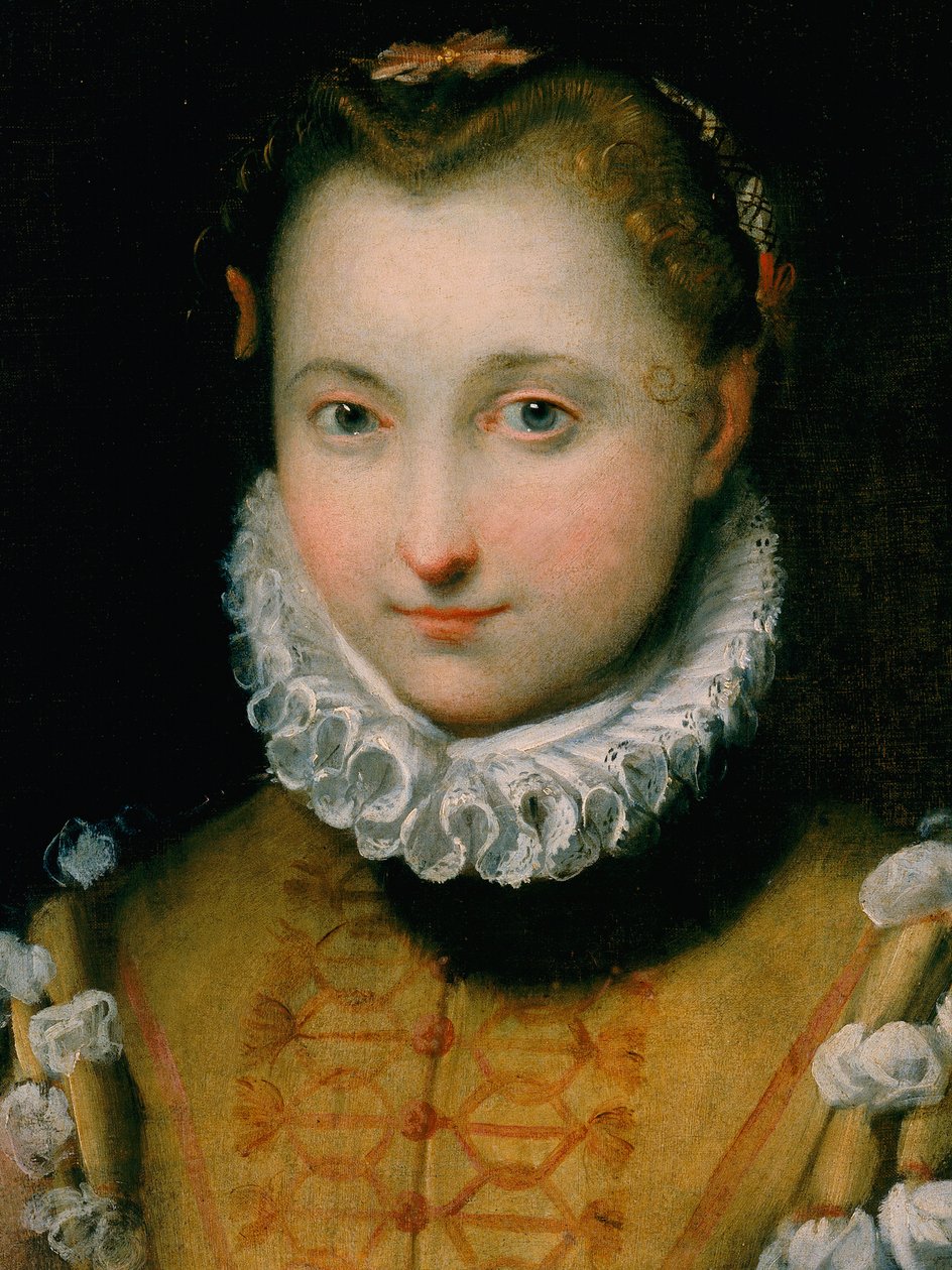 Portræt af en ung kvinde af Federico Fiori Barocci or Baroccio