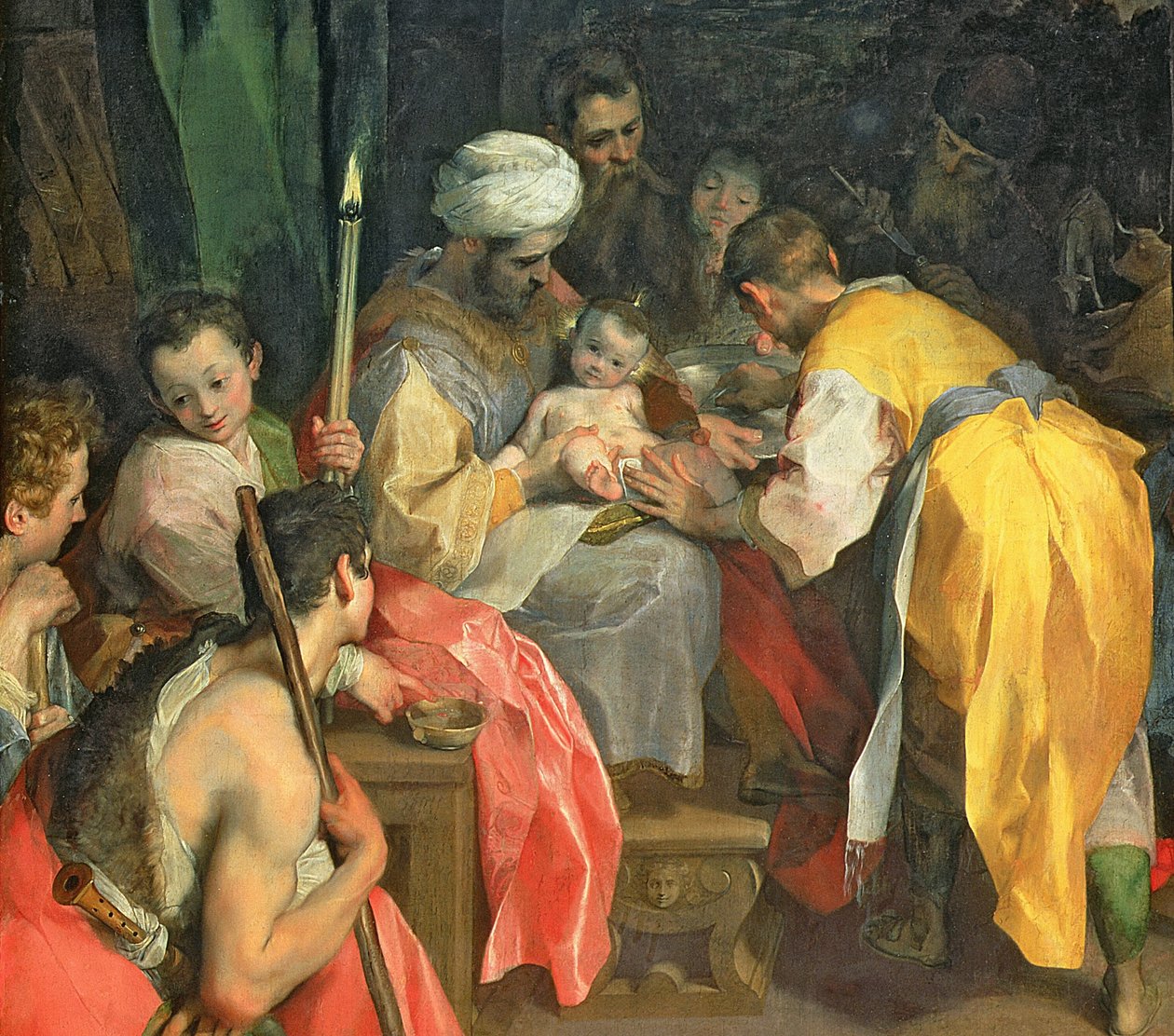 Kristi omskæring, 1590 af Federico Barocci