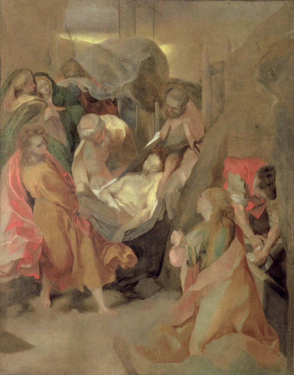 Kristi begravelse af Federico Barocci