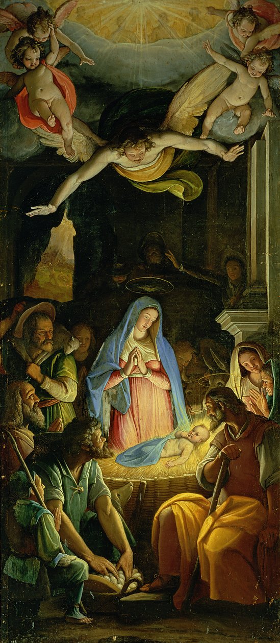 Hyrdernes tilbedelse af Federico Zuccaro