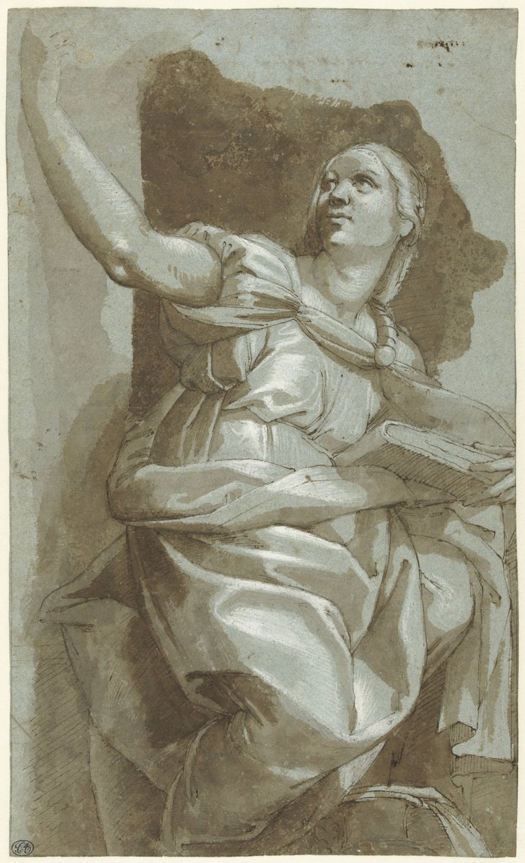 Cumaean Sibylle af Federico Barocci (attributed to)