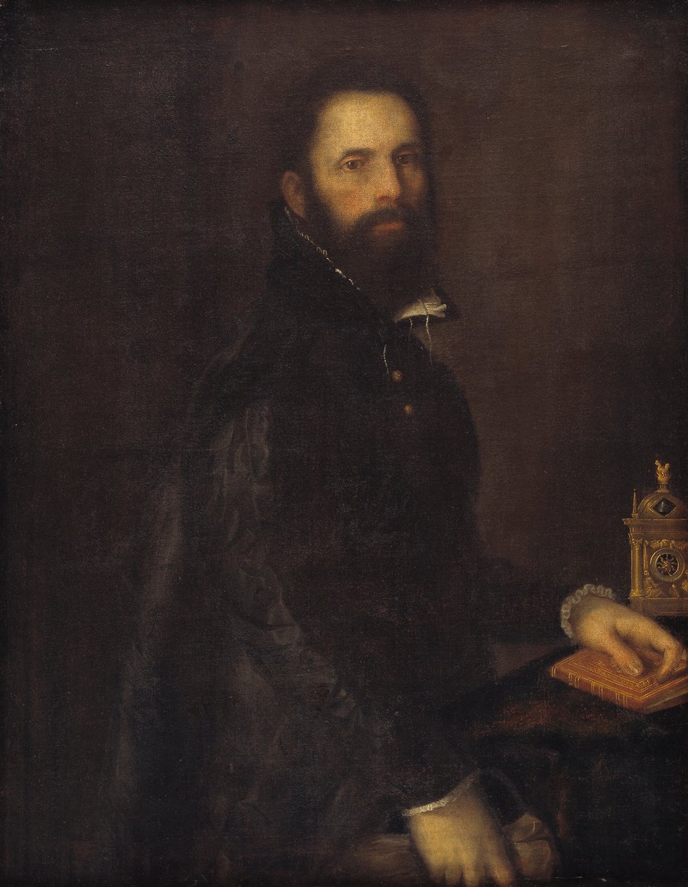 Danish: Portræt af Antonio Galli Portrait of Antonio Galli af Federico Barocci
