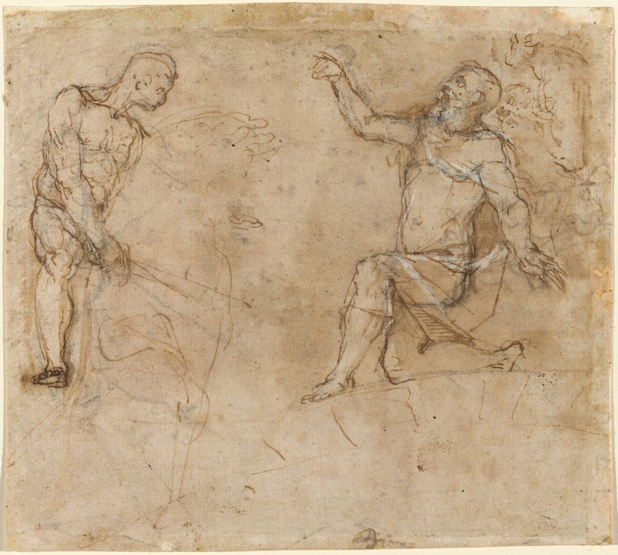 Figurstudier af Federico Barocci