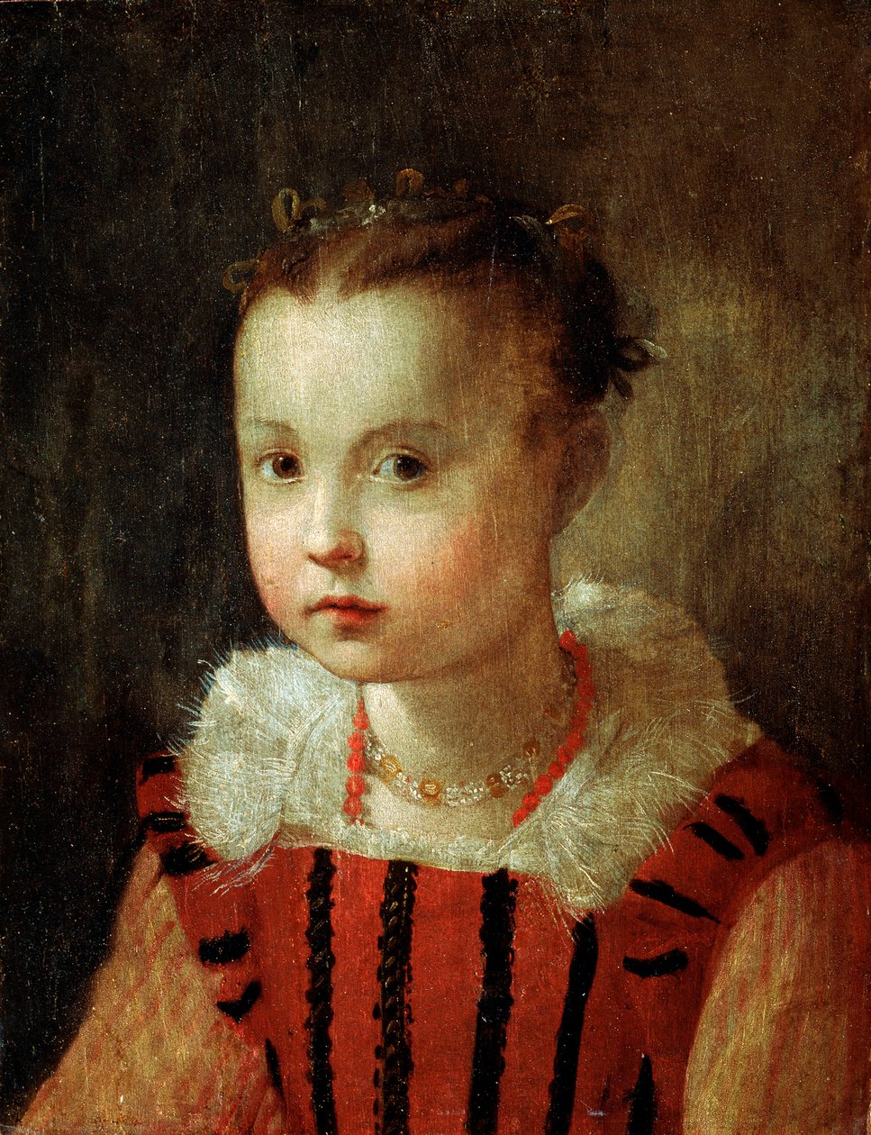 Portræt af en pige, 16. eller begyndelsen af 1600-tallet af Federico Barocci