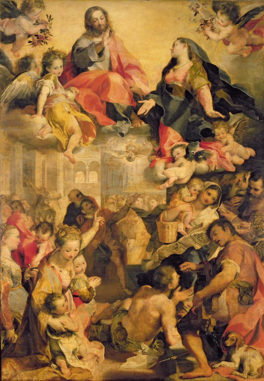 Folkets Madonna, 1576-79 af Federico Fiori Barocci or Baroccio