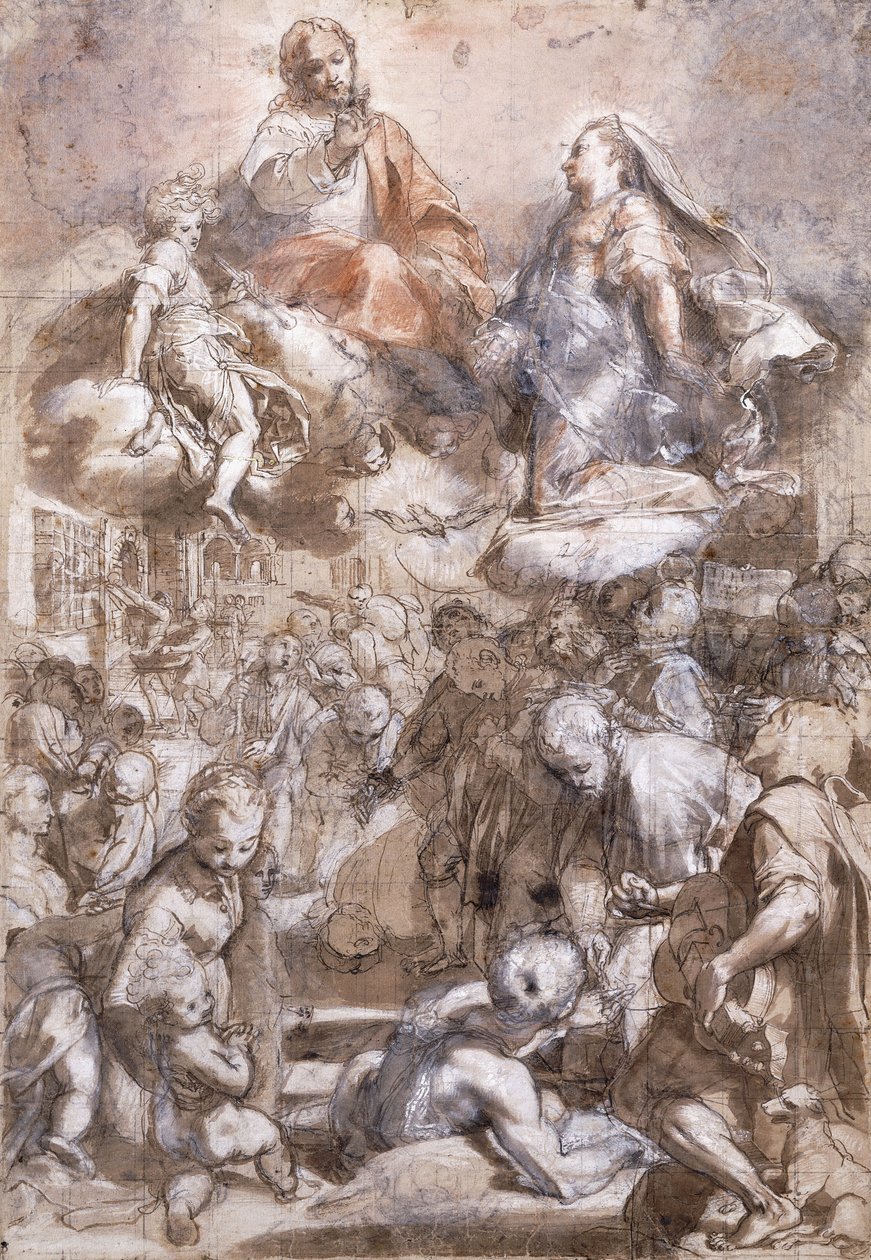 Madonna del Popolo, af Federico Fiori Barocci or Baroccio