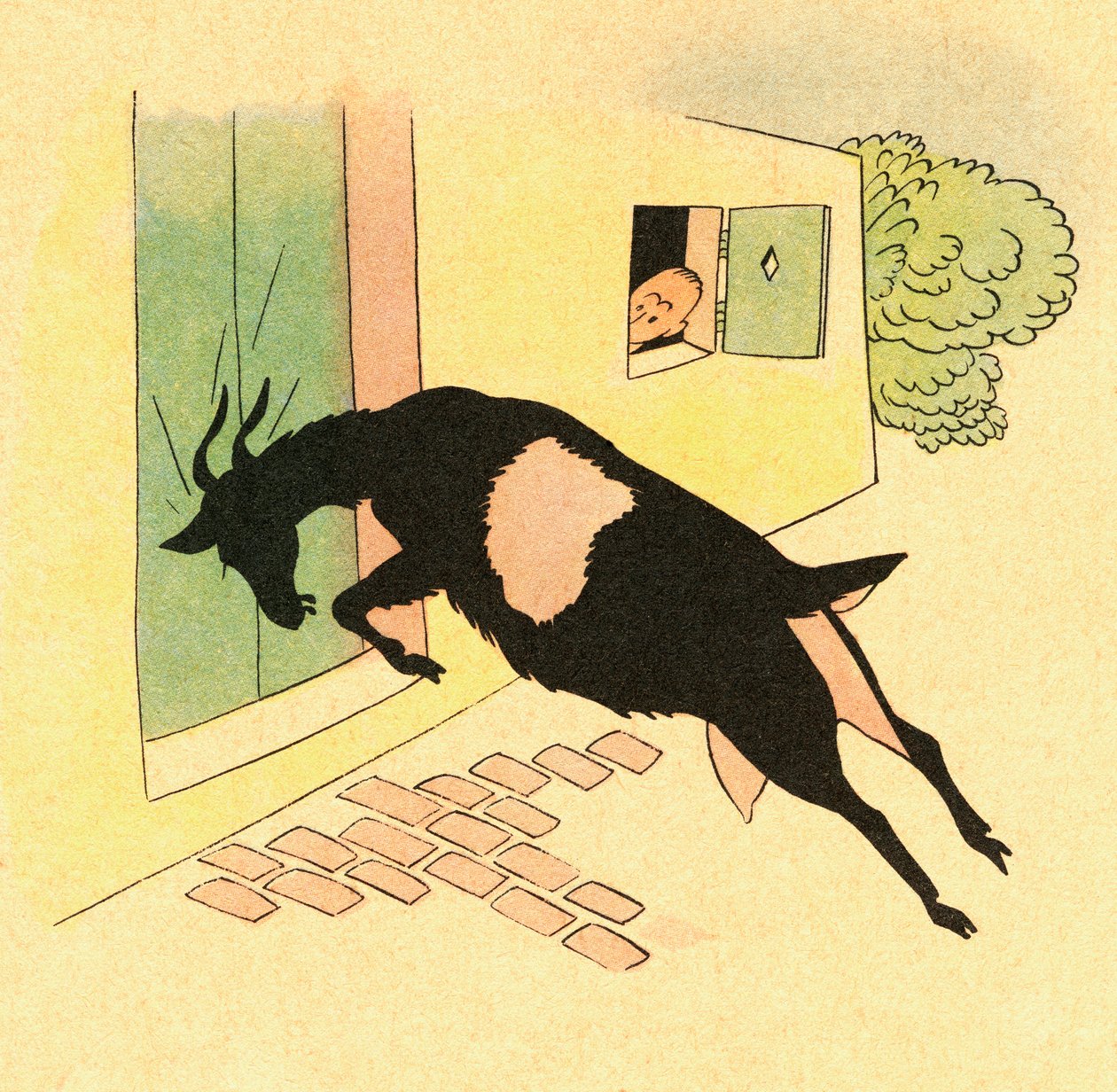 Farveillustration af Federico Ribas Montenegro (tryk) af Federico Ribas Montenegro