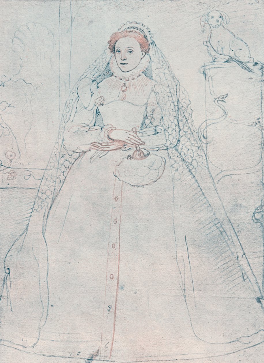 Elizabeth I, dronning af England og Irland, 1575 af Federico Zuccaro