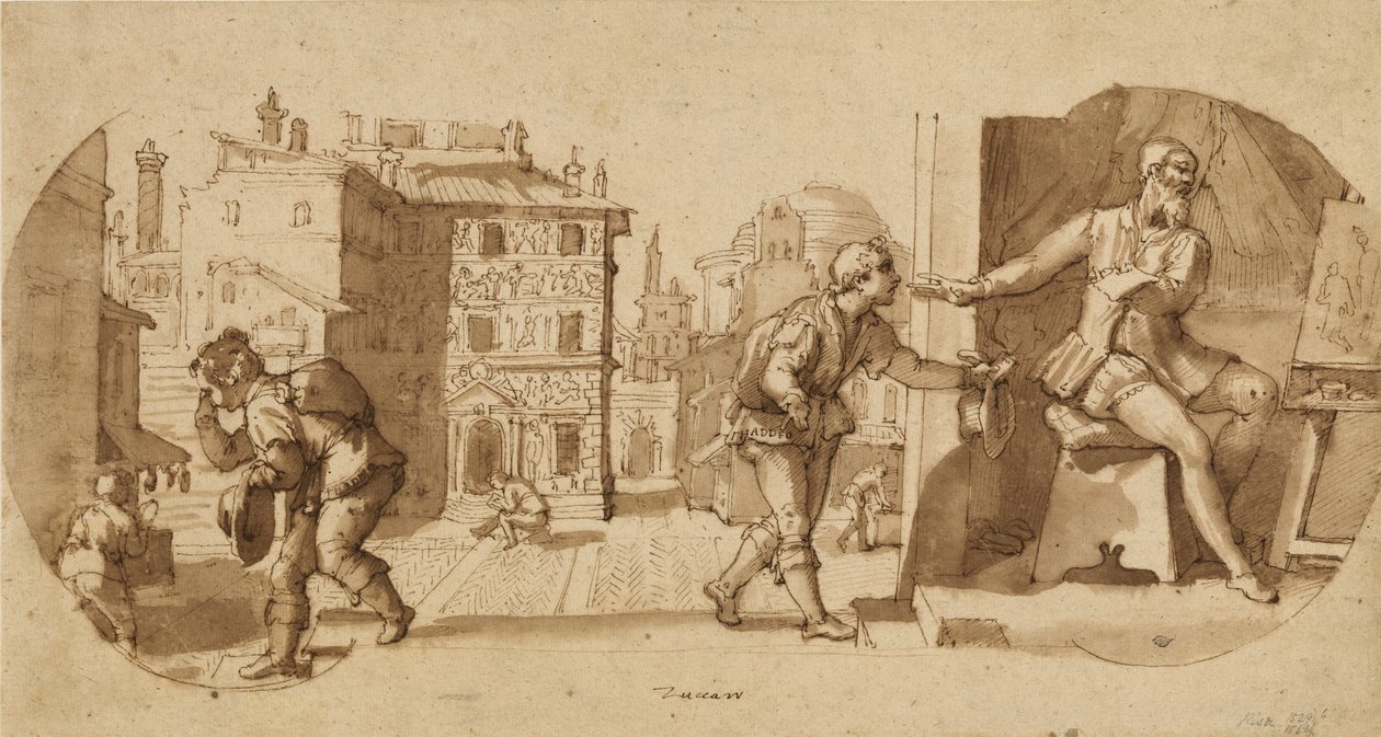 Episode af Taddeo Zuccaros liv af Federico Zuccaro