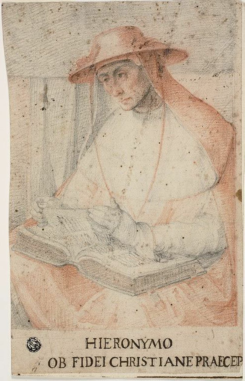 Sankt Jerome af Federico Zuccaro