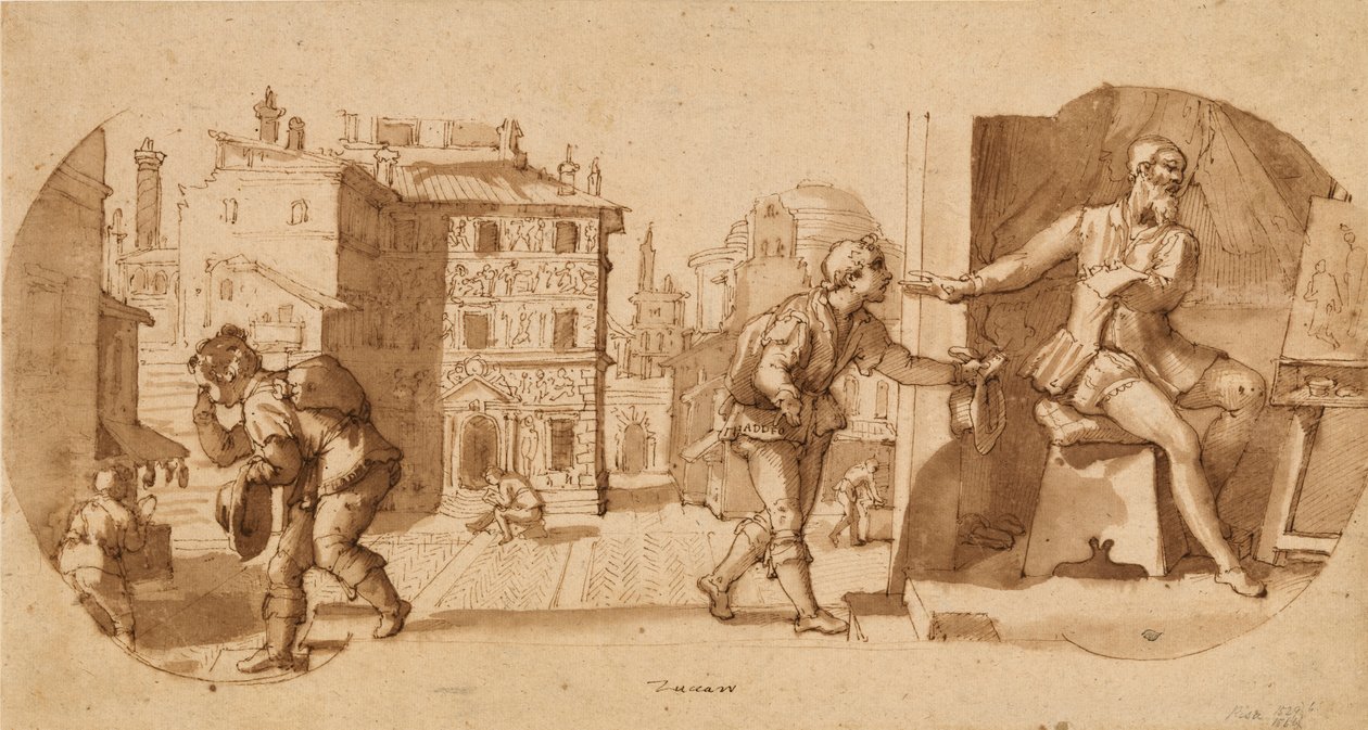 Episode af Taddeo Zuccaros liv af Federico Zuccaro