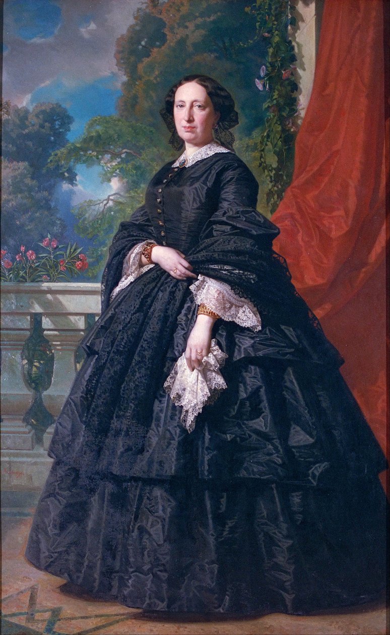 Portræt af Carlota Quintana Badia af Federico de Madrazo y Kuntz