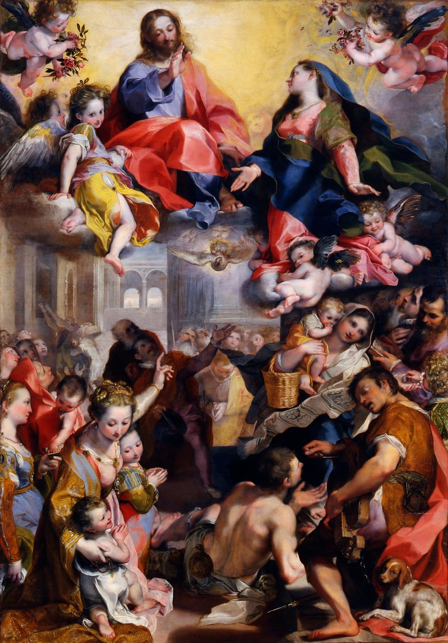 Madonna del Popolo, 1579 af Federigo Barocci