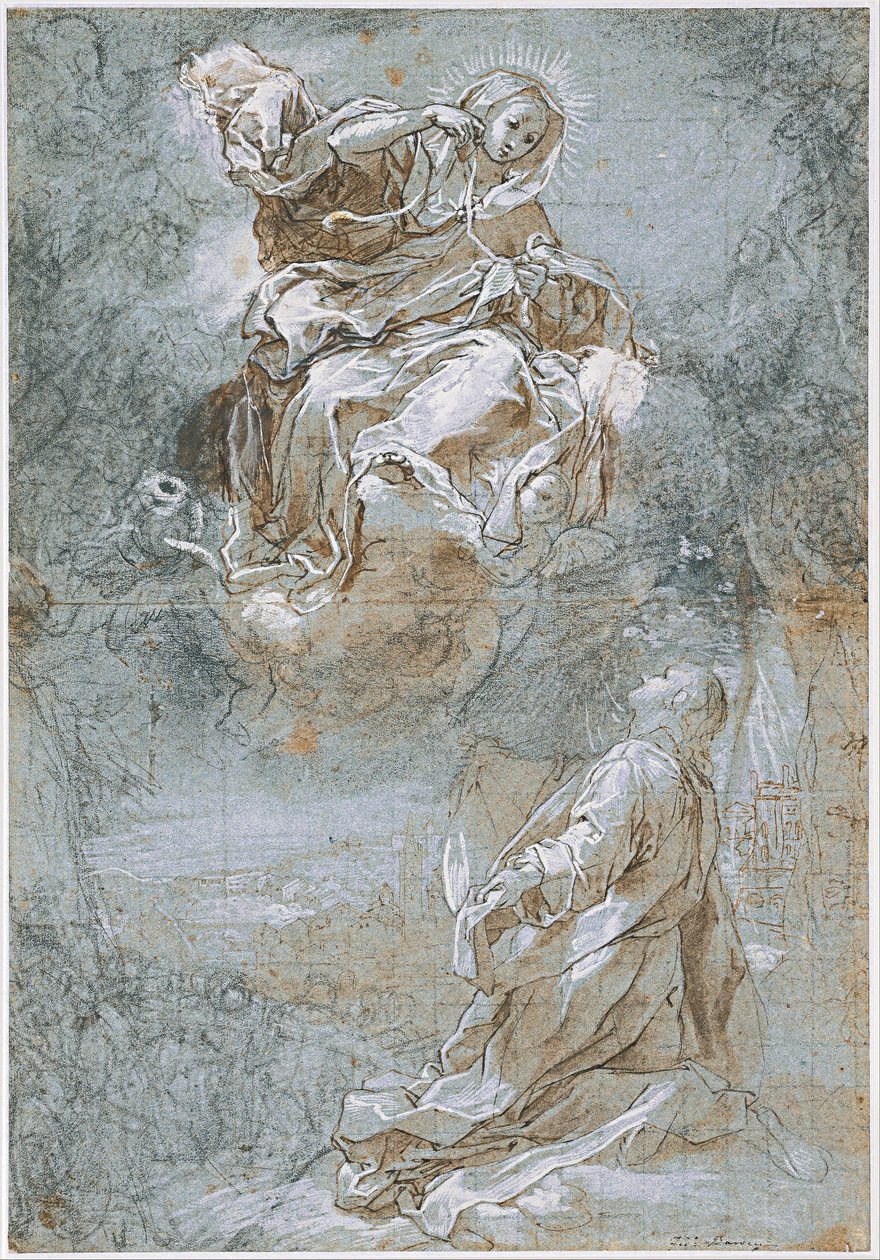 Miraklet i det hellige bælte, ca 1600-1610 af Federigo Barocci