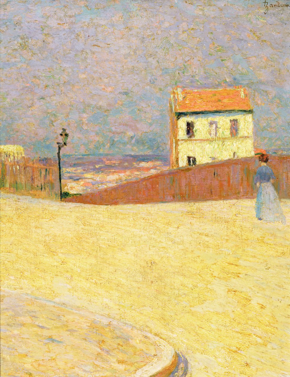 Sommerhus ved Montmartre af Federigo Zandomeneghi