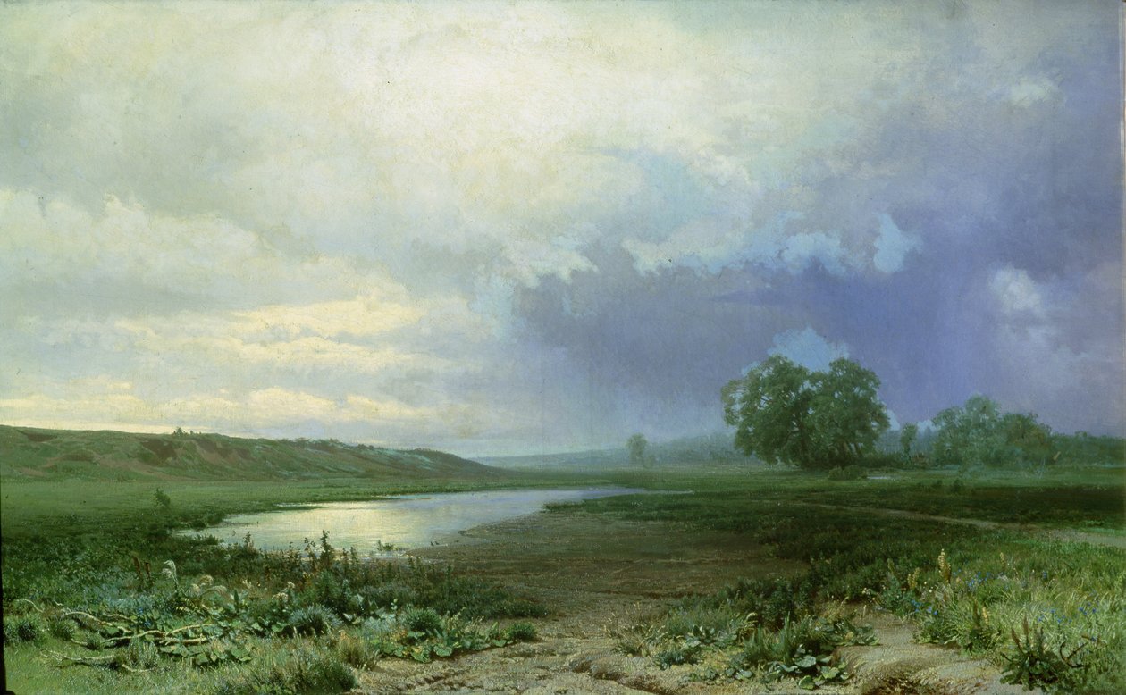 Våd Eng, 1872 af Fedor Aleksandrovich Vasiliev