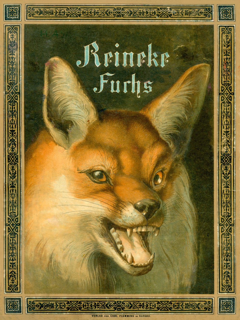 Forside af Reynard the Fox, eller 