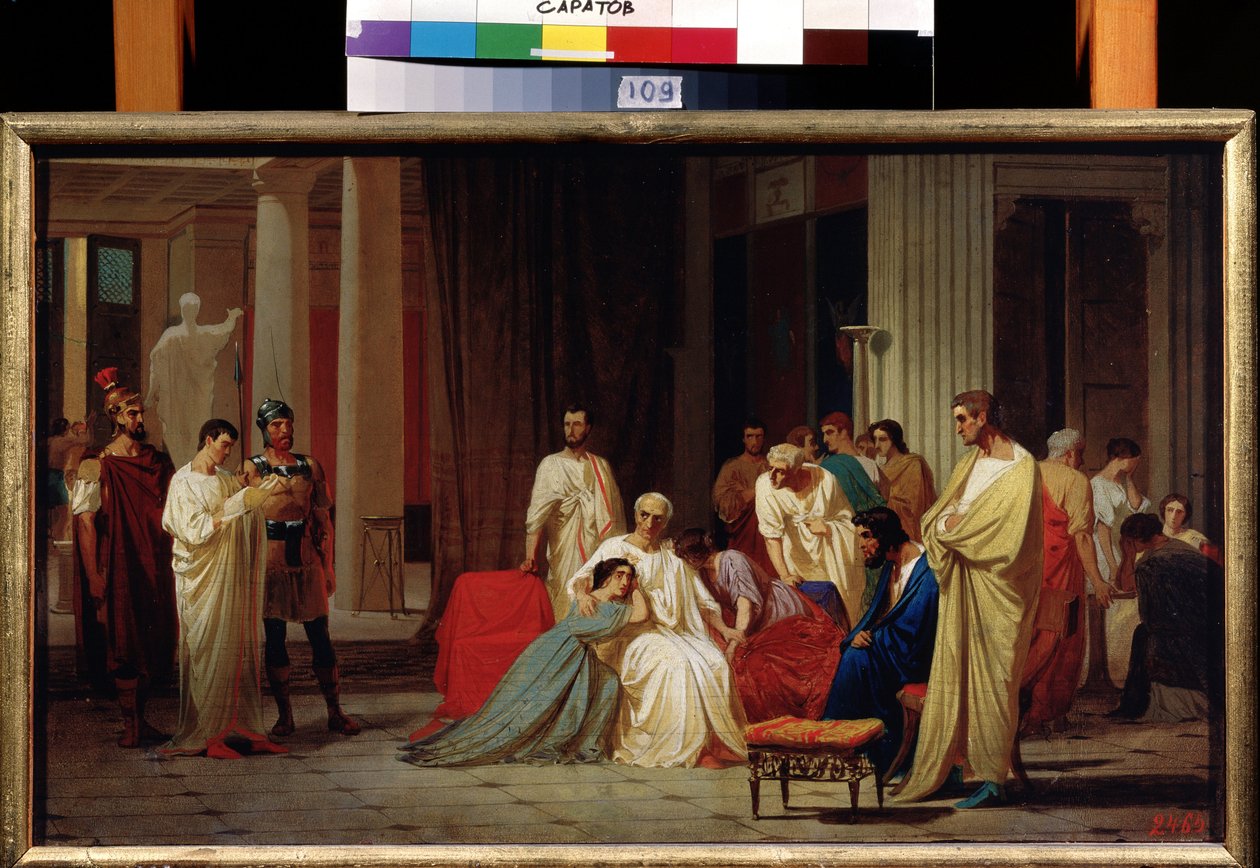 ""Læsningen af ​​den romerske senator Publius Clodius Thrasea Paetus