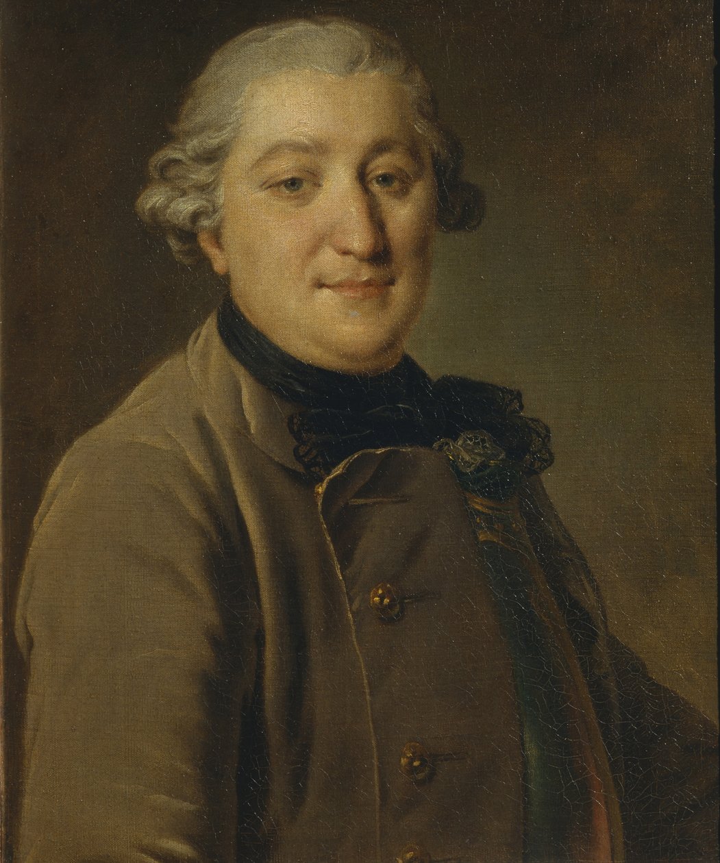 Portræt af greve Ivan Grigoryevich Orlov 1738-1791, mellem 1762 og 1765 af Fedor Stepanovich Rokotov