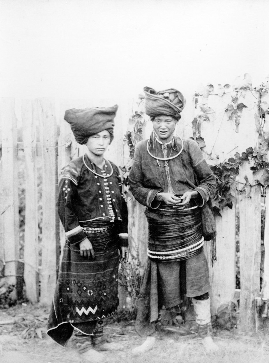 Kachin Kvinder, ca. 1870 af Felice Beato