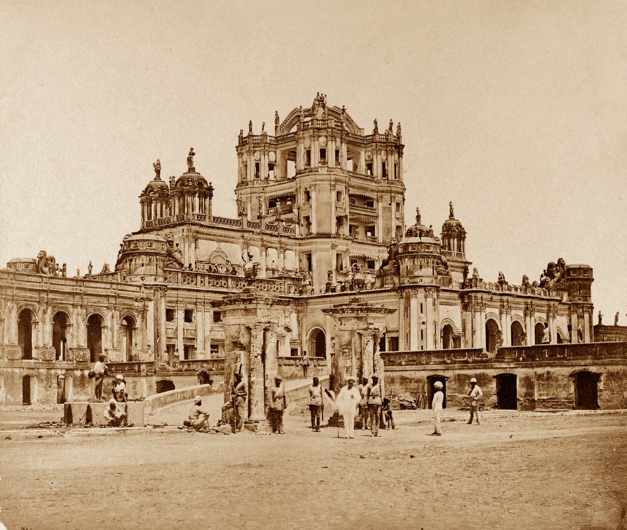 La Martiniere af Felice Beato