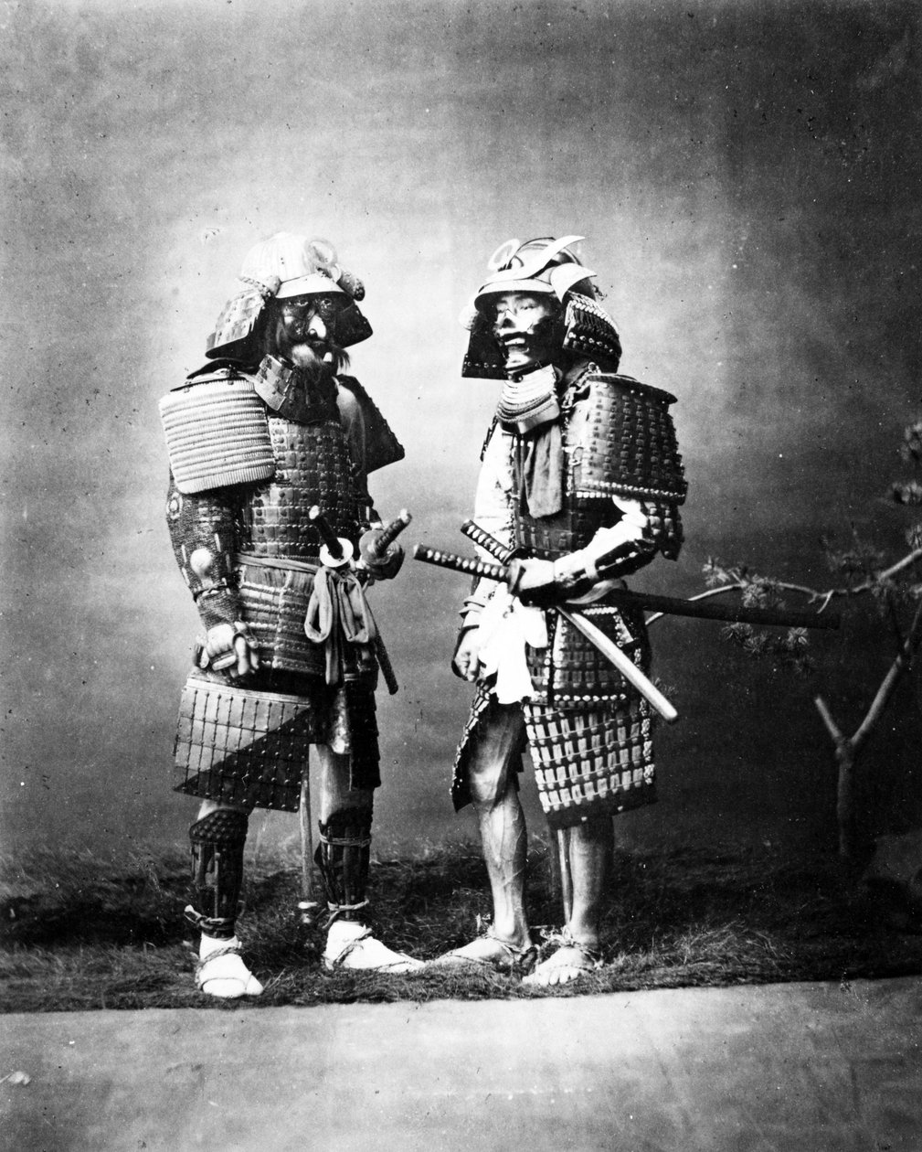 Samurai, ca. 1860-80 af Felice Beato