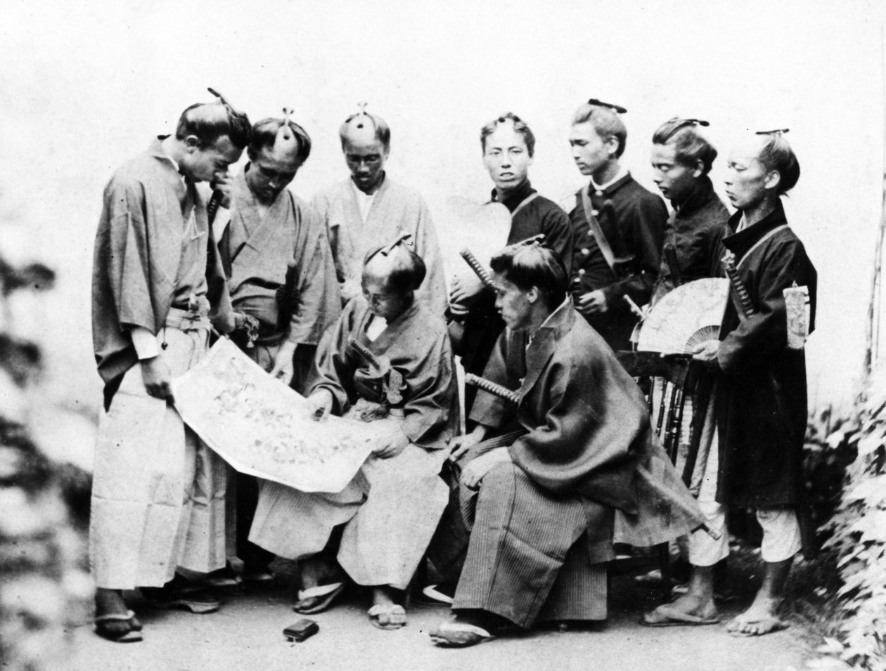 Samurai, ca.1868 af Felice Beato