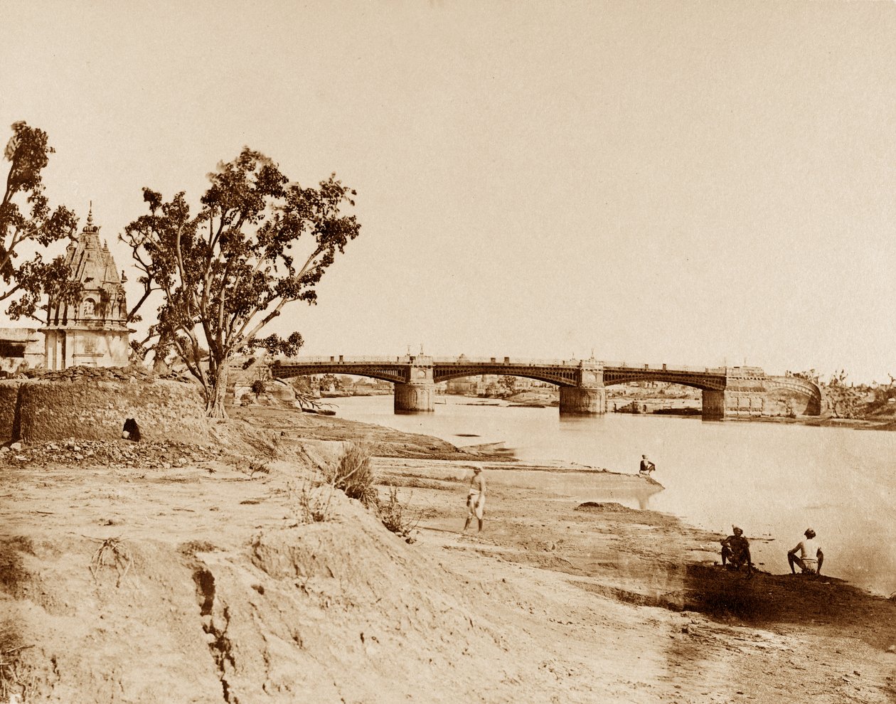 Jernbroen, Lucknow af Felice Beato