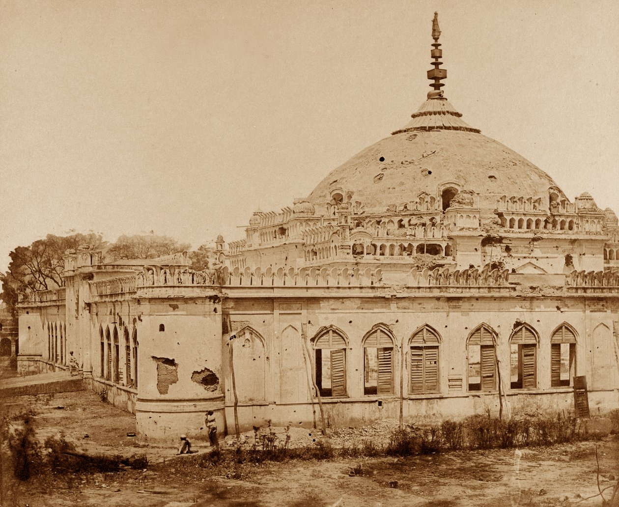 Shah Nujeef, Lucknow af Felice Beato