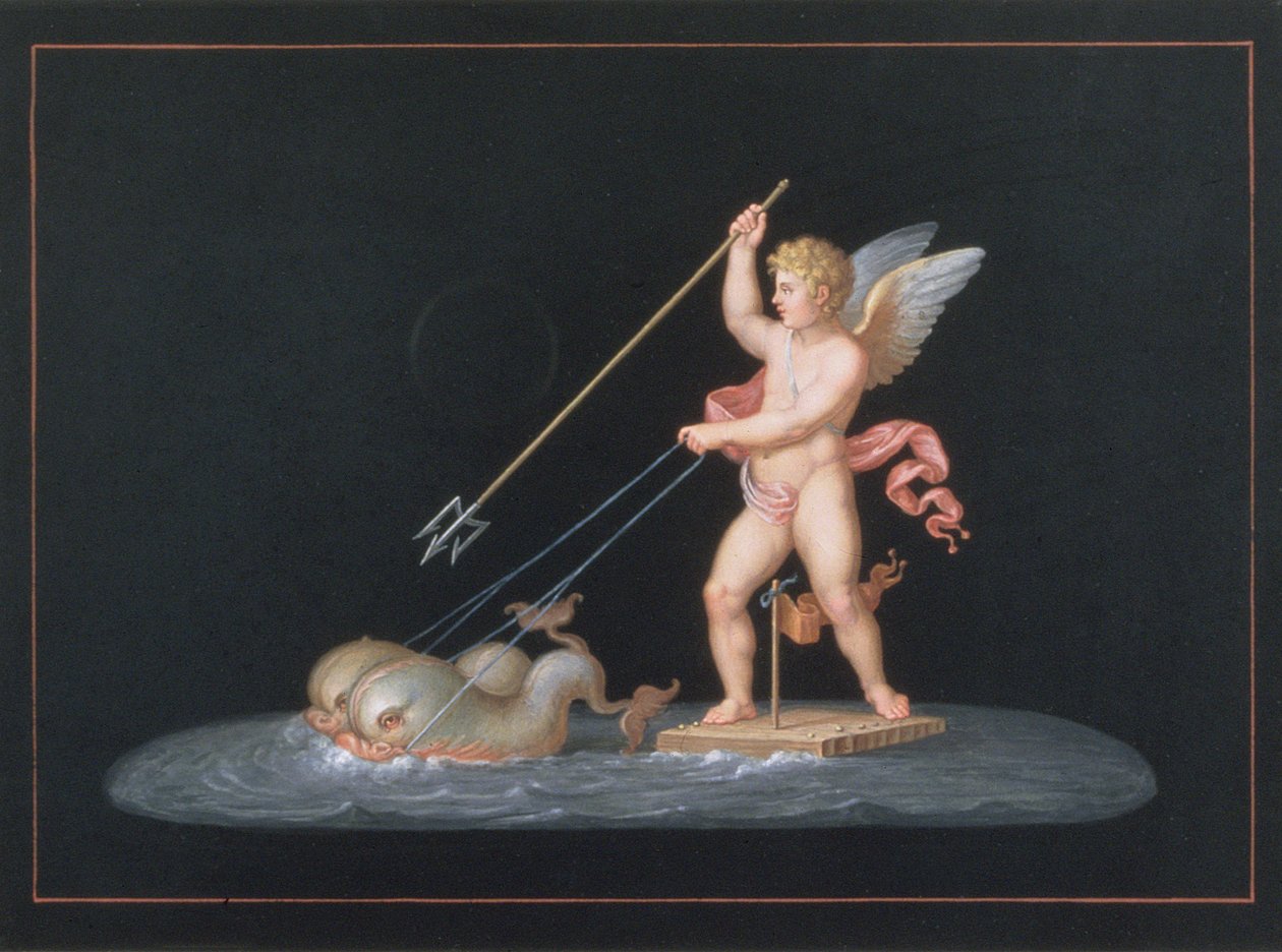 Amor Nobile (gouache) af Felice Pantaloni
